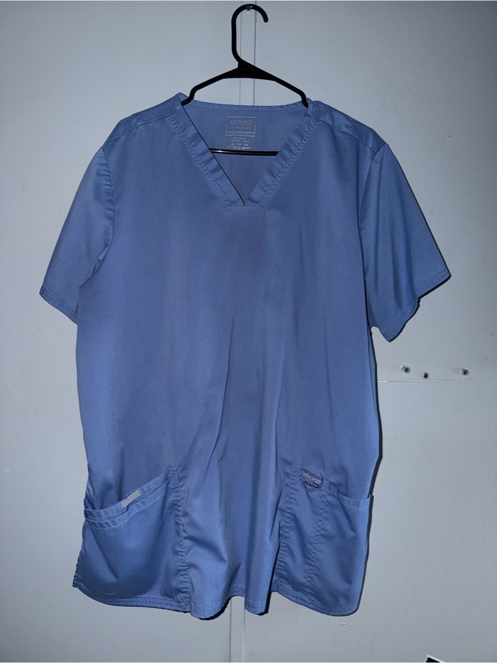 Cherokee Workwear Medical Scrub Top - Blue